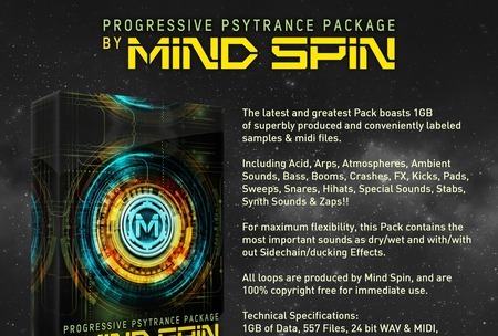 Yummy Tunes Progressive Psytrance Package by Mind Spin WAV